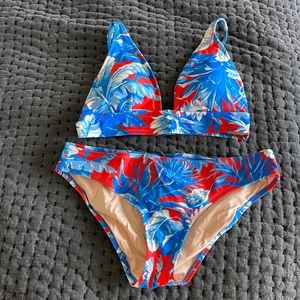 J Crew baithing suit set, size small